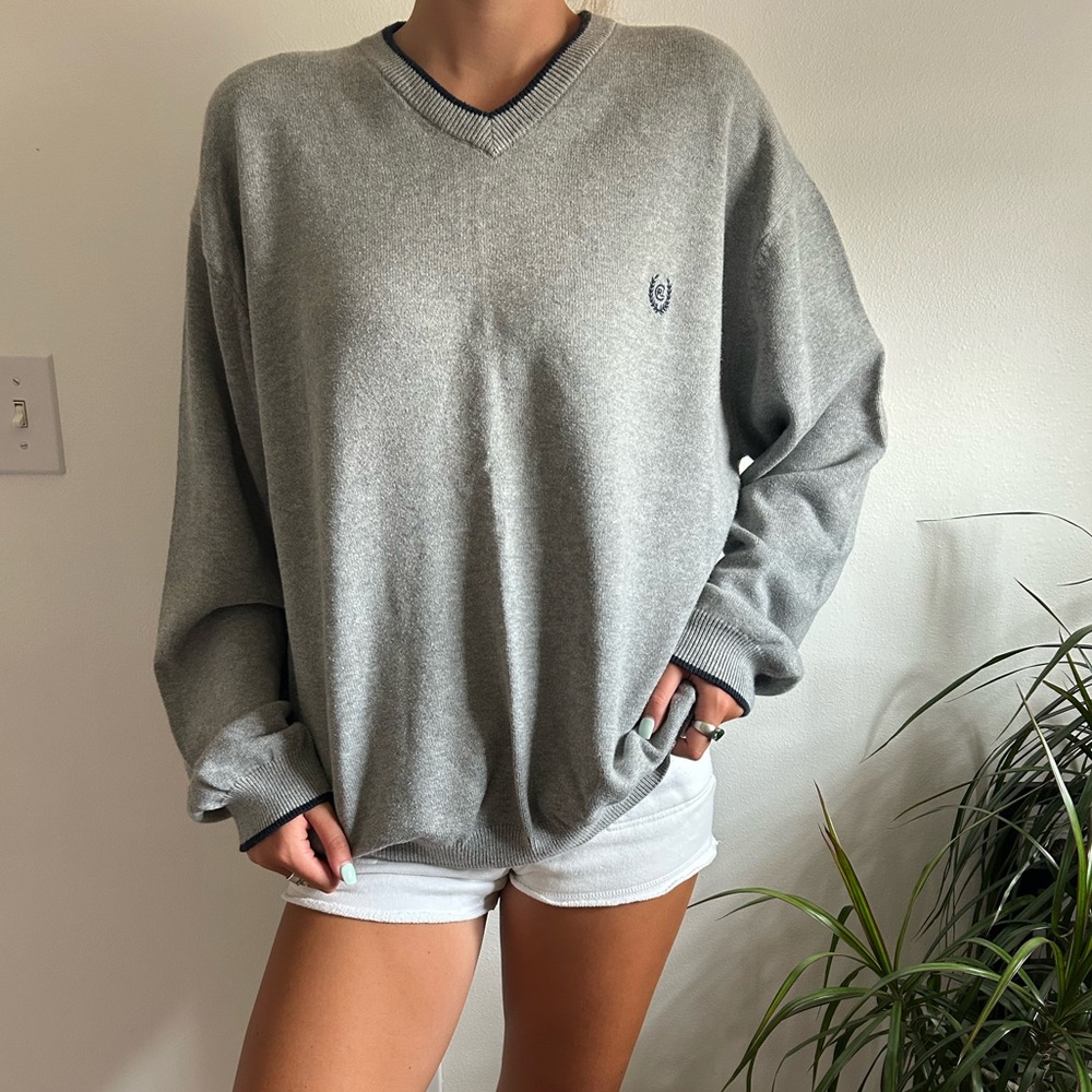 Ralph Lauren Gray Oversized Sweatshirt